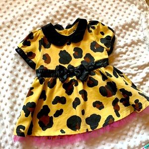 Cheetah dress 12 M